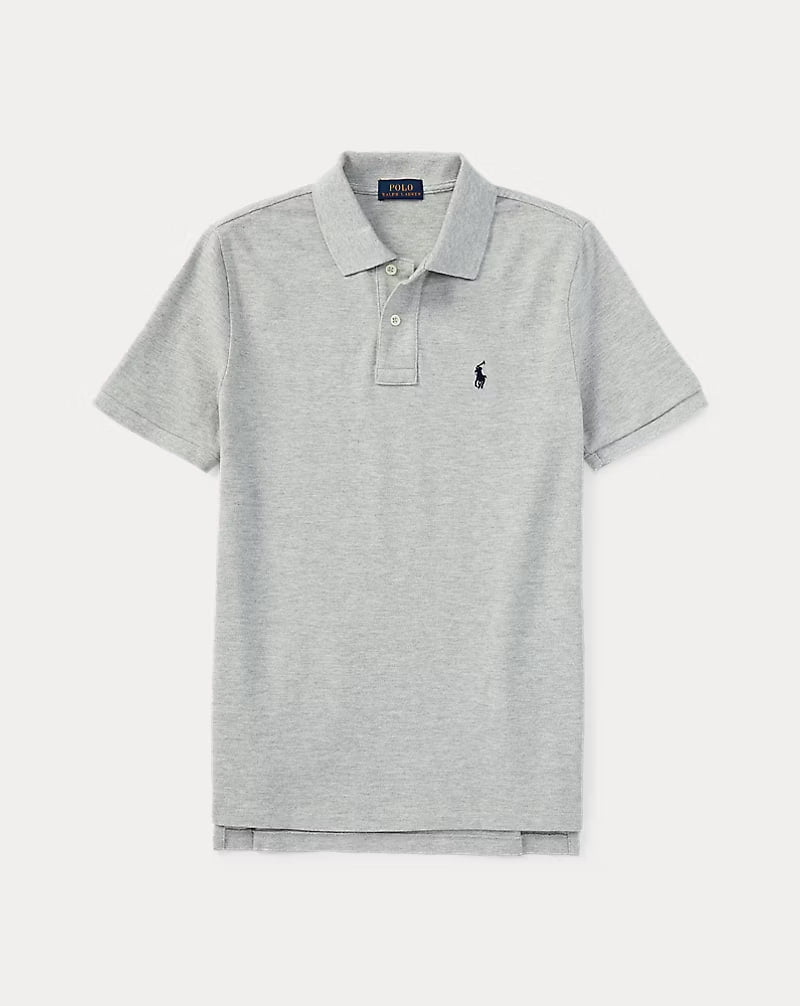 The Iconic Mesh Polo Shirt 2-7 - - Heather