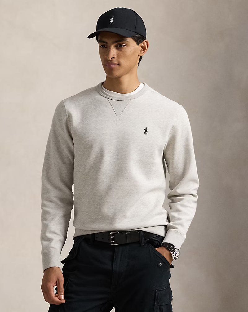 Double-Knit Sweatshirt - - Heather