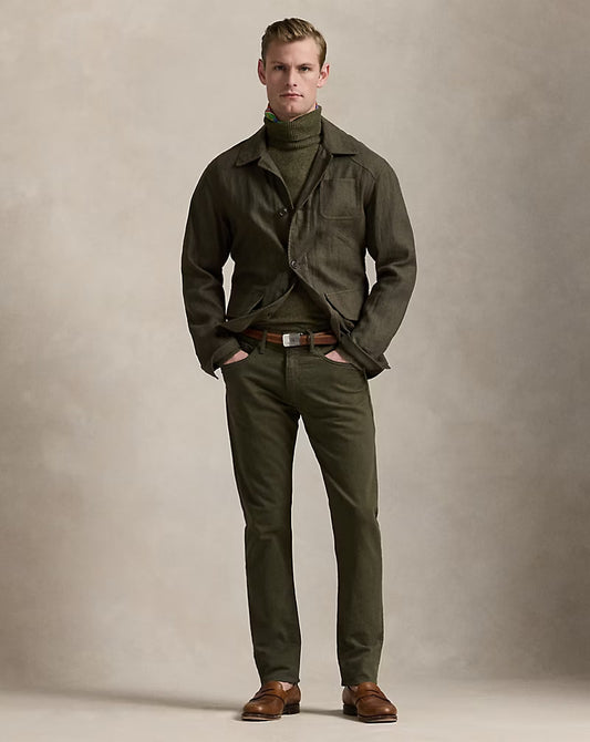 Sullivan Slim Stretch Jean - - olive green