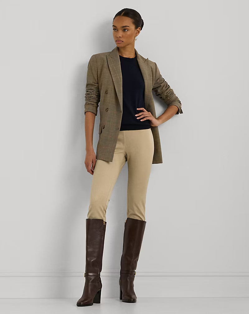Stretch Twill Skinny Pant - - surrey tan