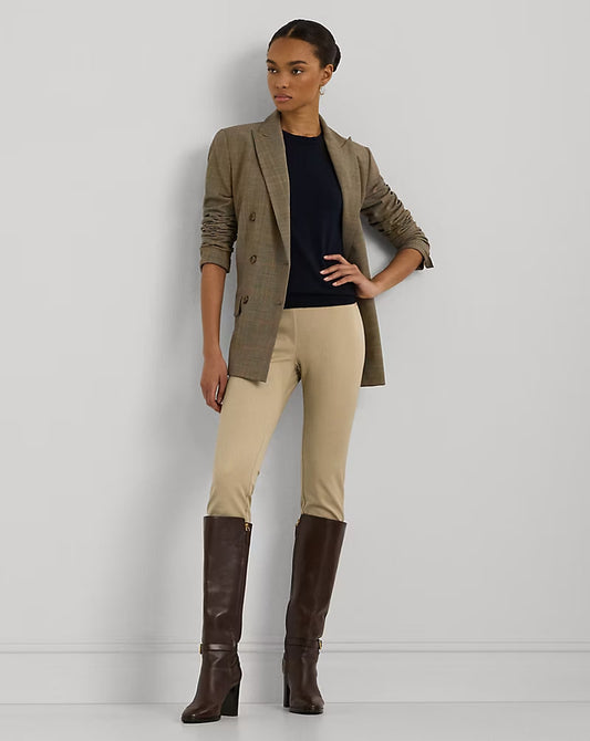 Stretch Twill Skinny Pant - - surrey tan