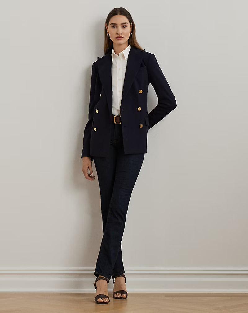 Mid-Rise Straight Jean - - ink
