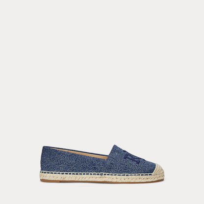 Cameryn Washed Denim Espadrille - -