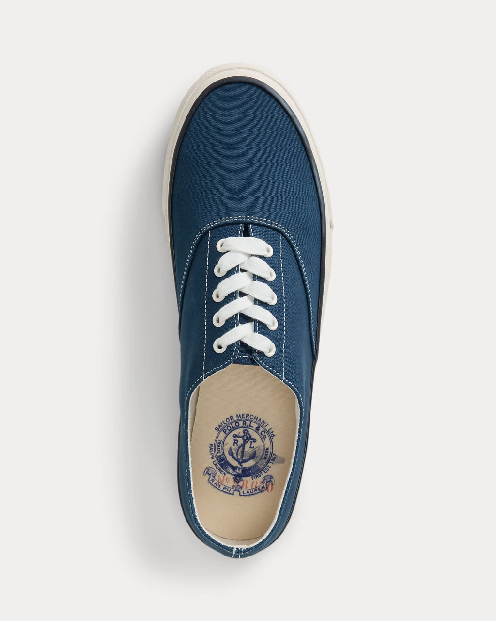 Canvas Sneaker - - Navy