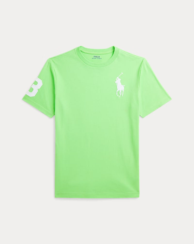 Big Pony Cotton Jersey Tee - - Green