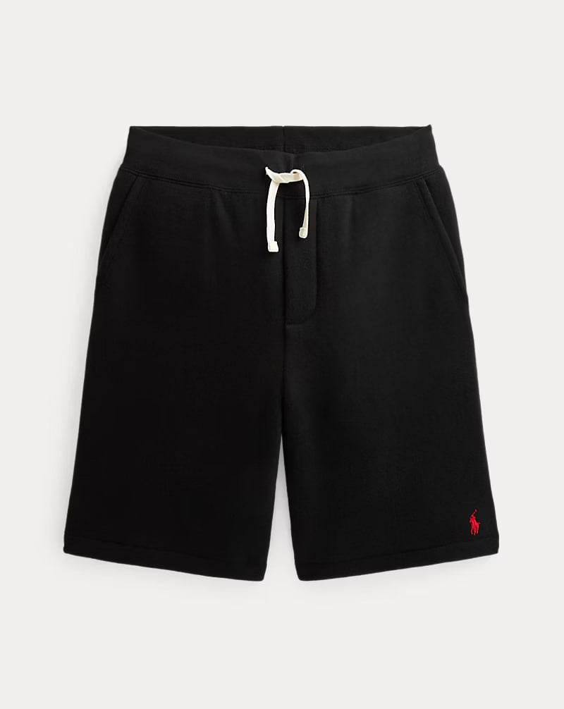 Fleece Drawstring Short - - Black