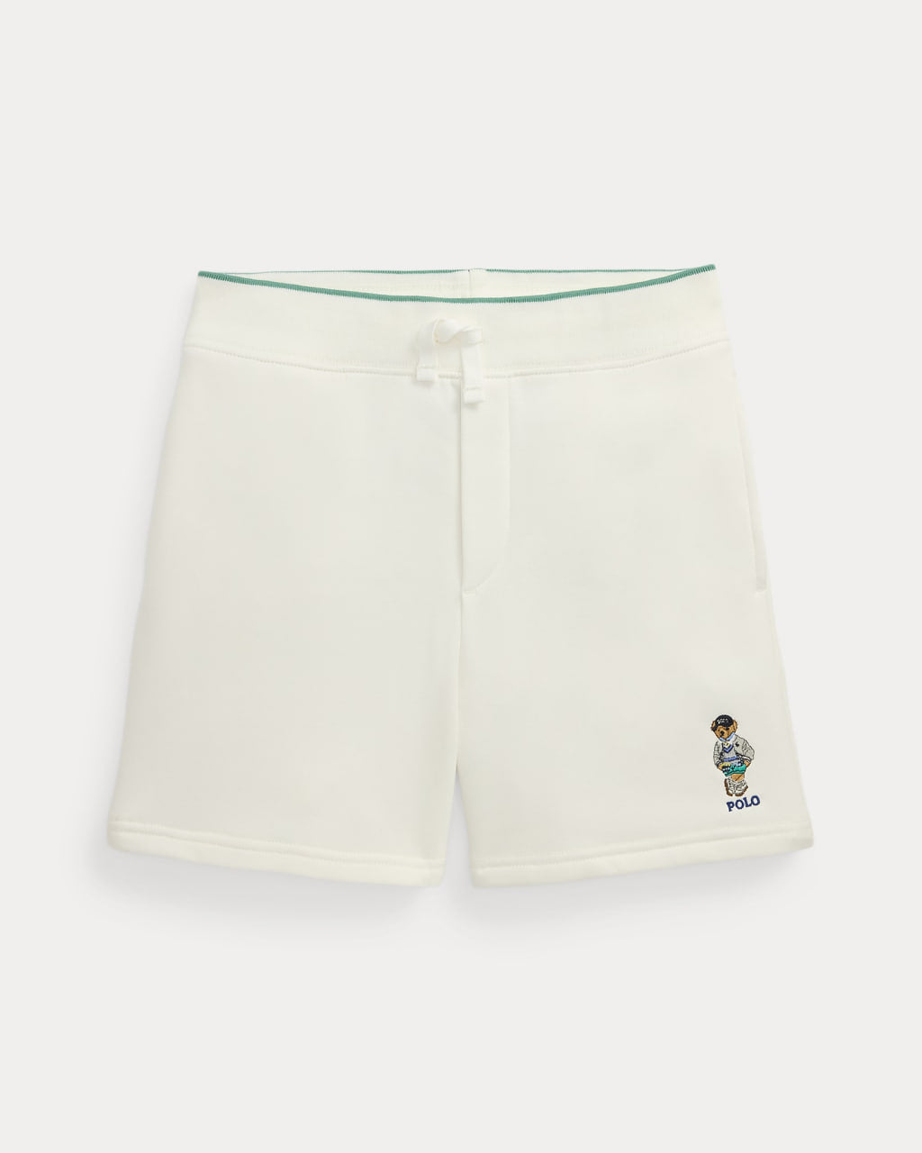 Polo Bear Fleece Short - - White
