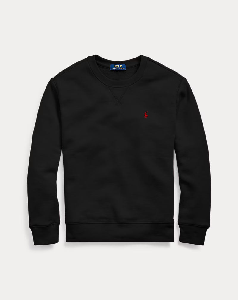 Fleece Sweatshirt 8-20 - - Black