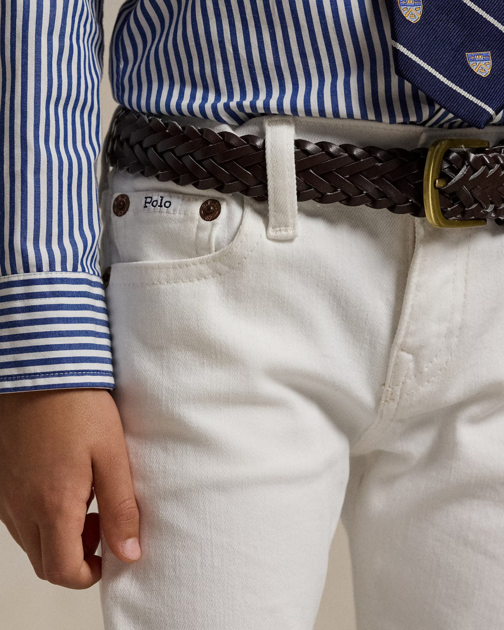 Sullivan Slim Stretch Jean 2-7 - - White