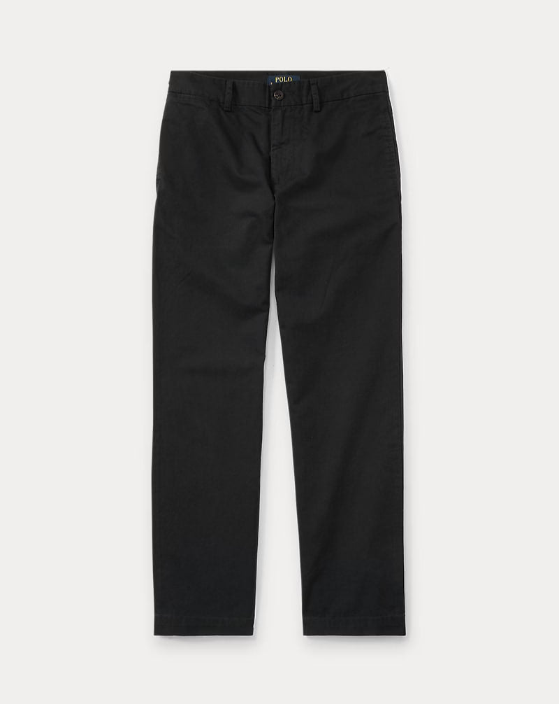 Straight Fit Flex Abrasion Twill Pant 8-20 - - Black