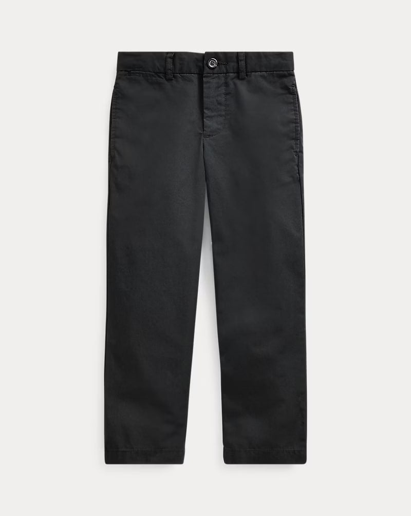 Straight Fit Flex Abrasion Twill Pant 2-7 - - Black