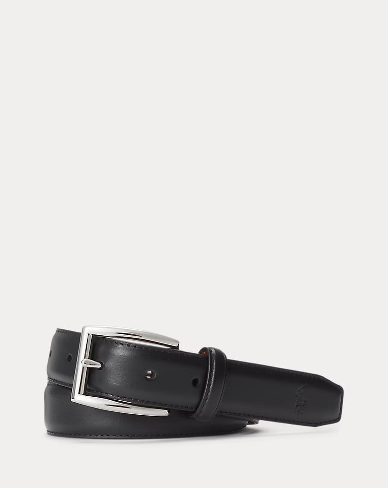 Leather Belt-Boys 8-20 - - Black
