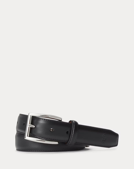 Leather Belt-Boys 8-20 - - Black