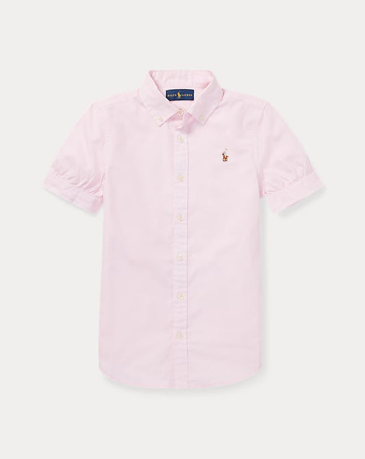 Oxford Shirt 7-16 - - Pink
