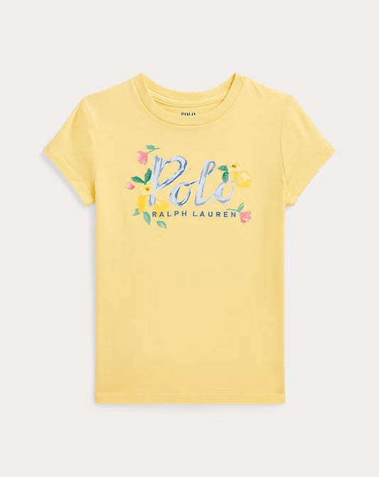 Logo Cotton Jersey Tee 2-6 - - Yellow