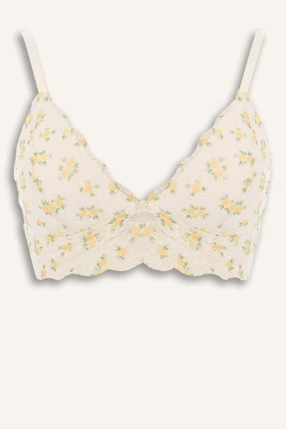 Fall in Love Full Lace Bra - - Ecru