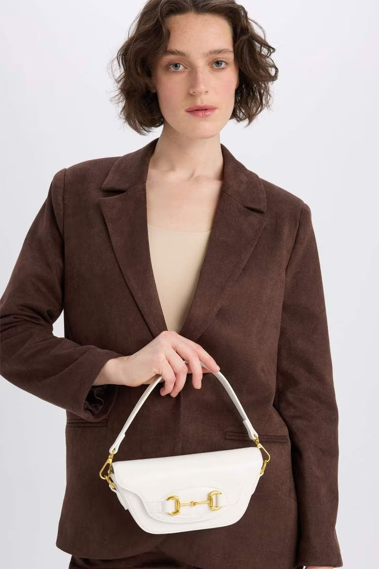 Woman Crossbody Bag - - White