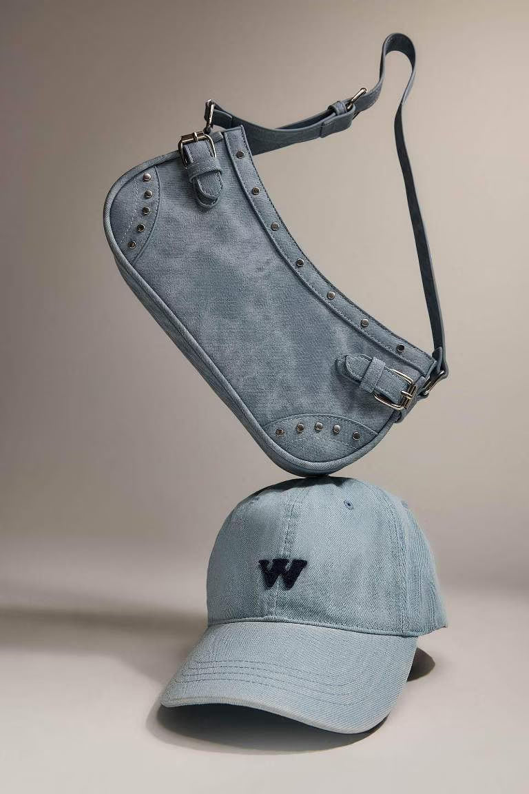 Woman Shoulder Denim Bag - -