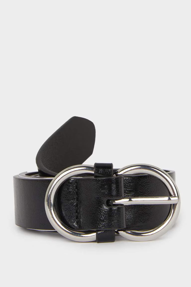 Woman Faux Leather` - - Black