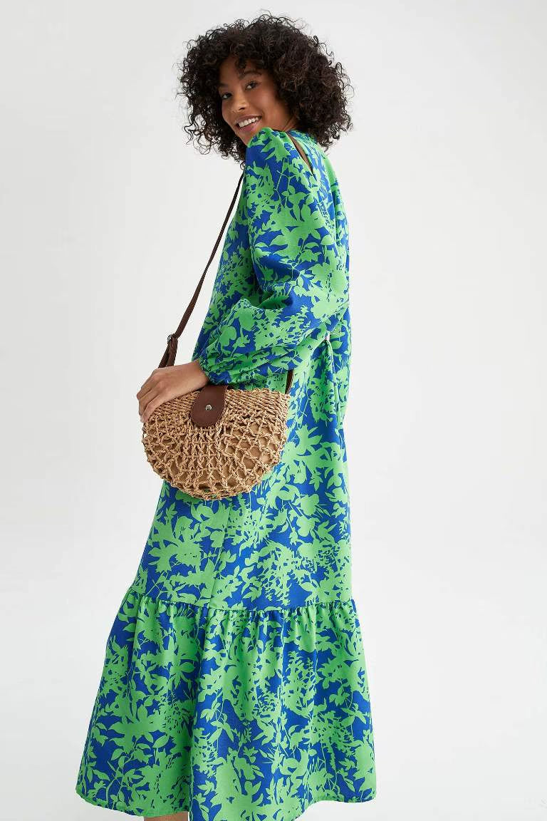 Straw Handle Bag - -