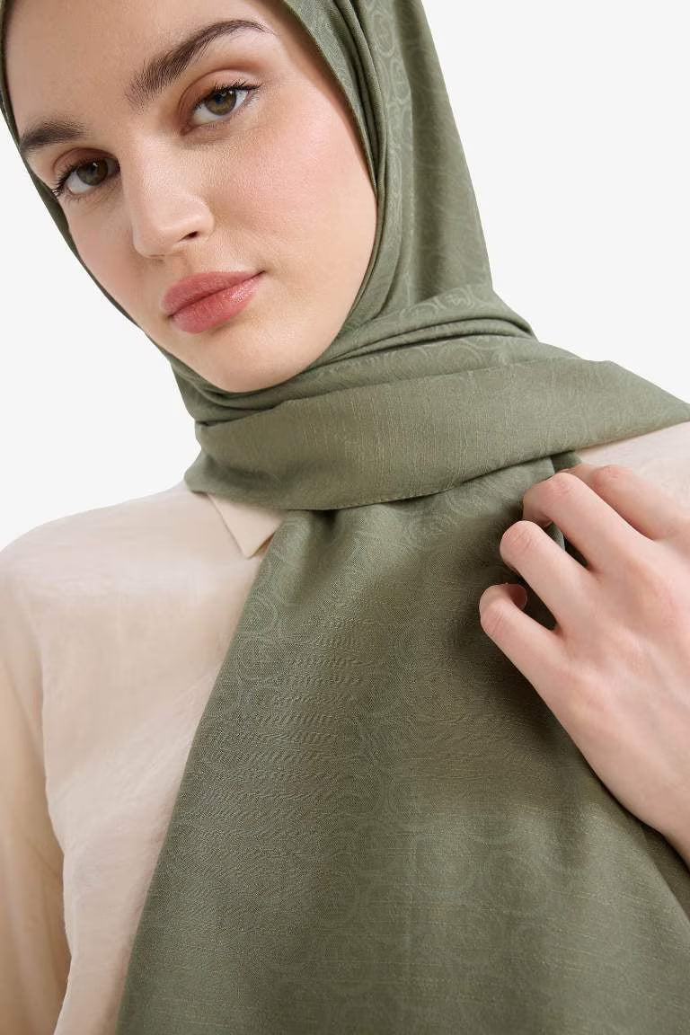 Woman Hijab Shawl - -