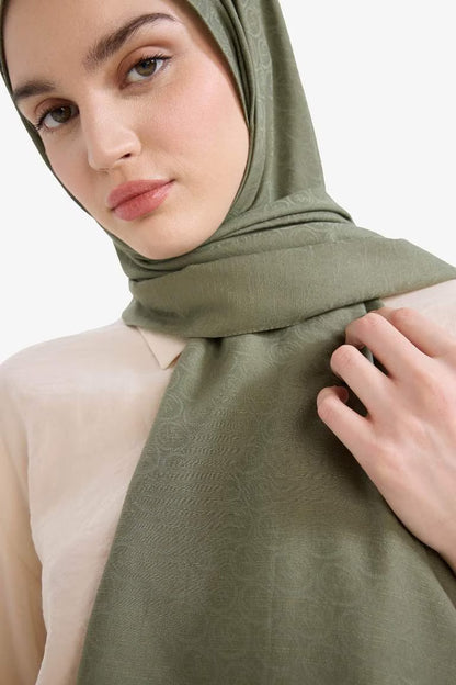 Woman Hijab Shawl - -