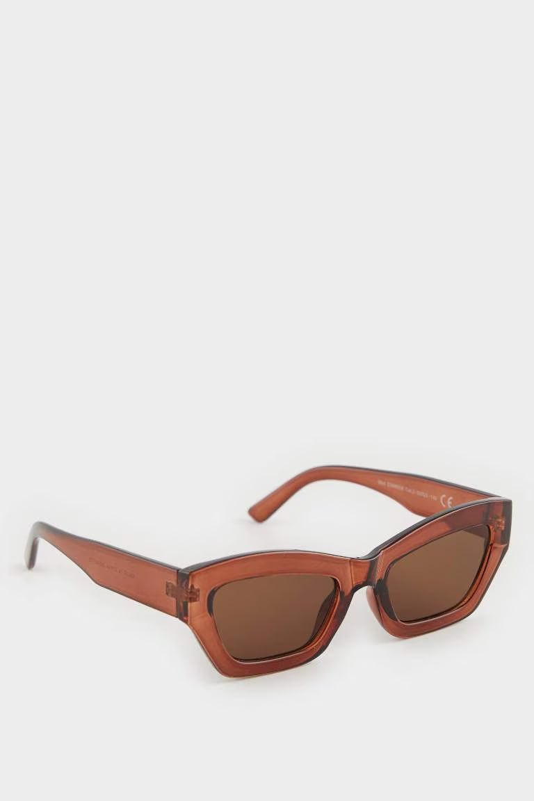 Woman Cat Eye Sunglasses - -
