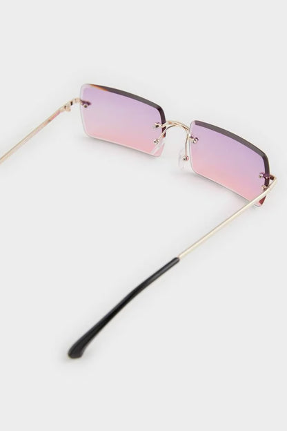 Woman Square Sunglasses - -