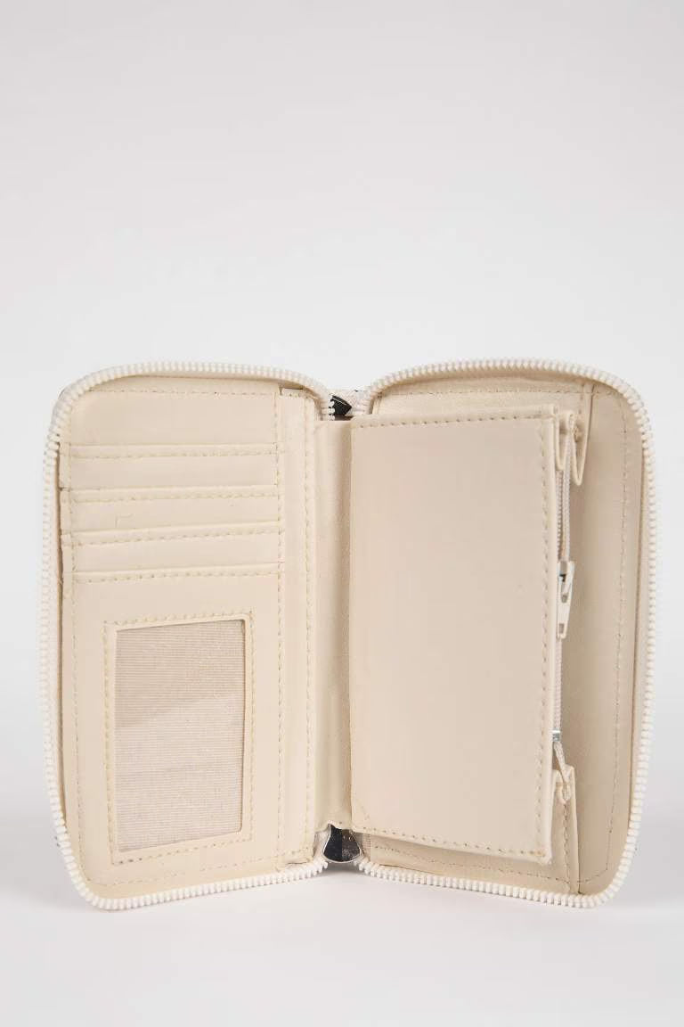 Woman Faux Leather Wallets - -