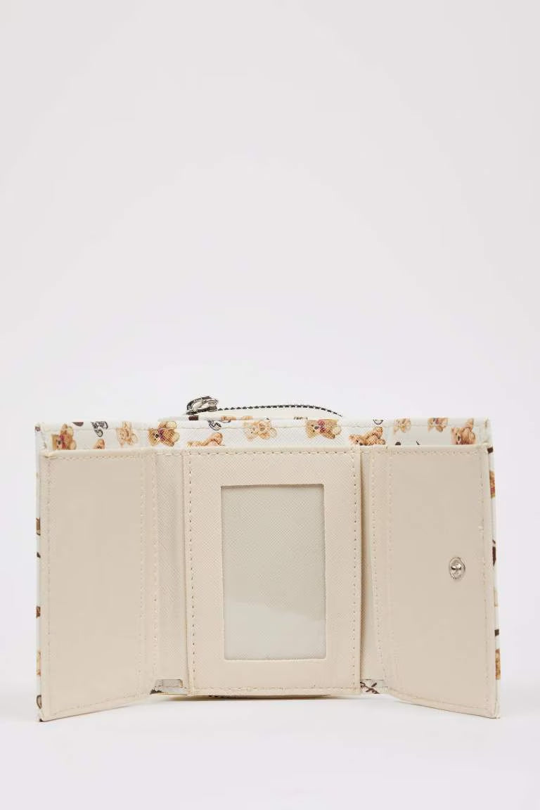 Woman Faux Leather Wallets - -