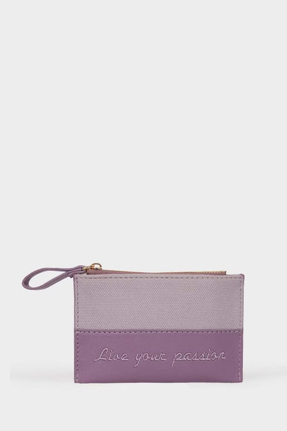 Woman Faux Leather Wallets - -