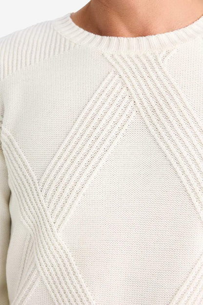 Standard Fit Crew Neck Knitwear Pullover - -