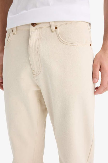 Cotton 90's Slim Fit High Waist Jeans - -