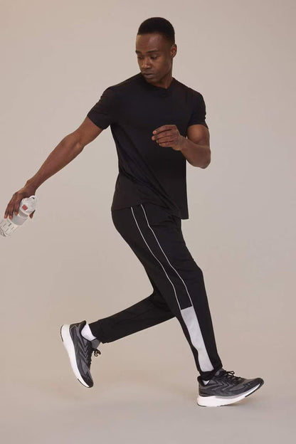 DeFactoFit Standard Fit Scuba Diver Fabric Jogger Sweatpants - -