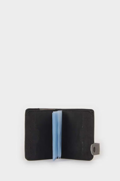 Man Faux Leather Wallets - -