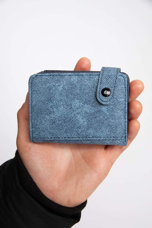 Man Wallets - - Blue