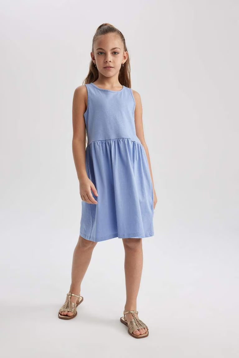 Regular Fit Knitted Dress - -