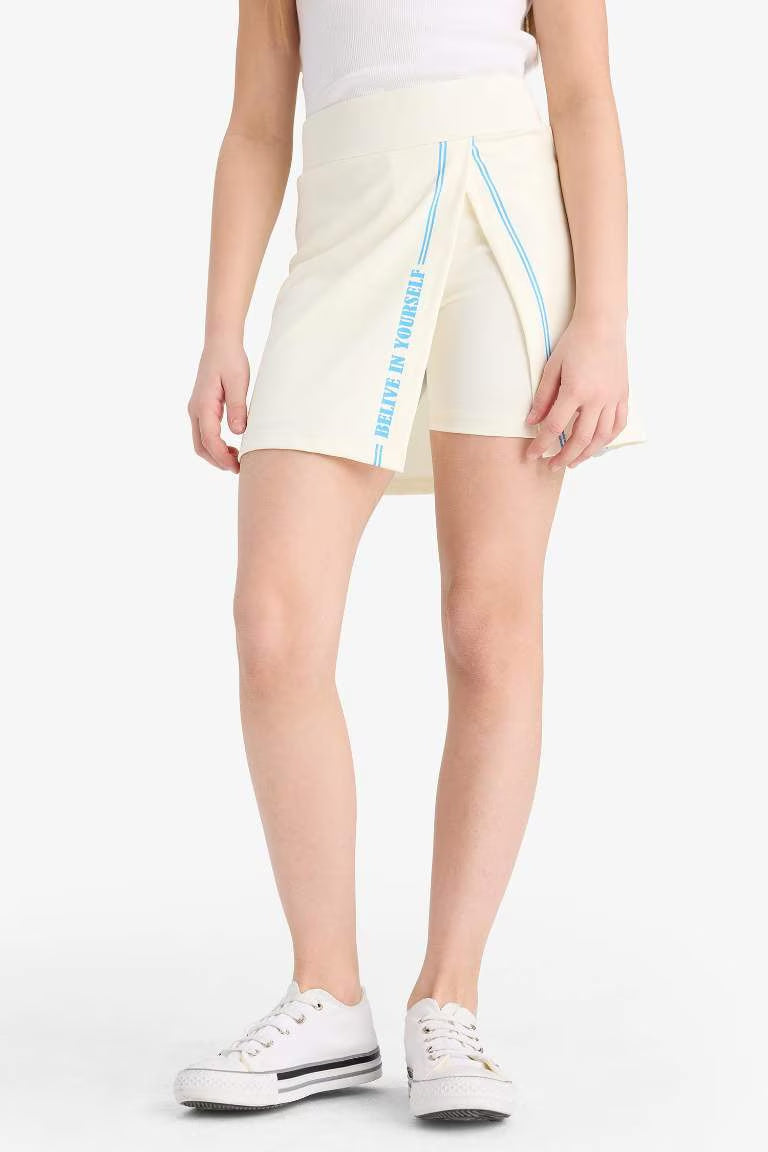 Girl Printed Skort - -
