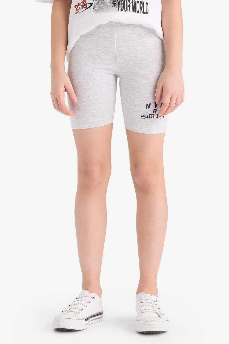 Girl Biker Leggings - -