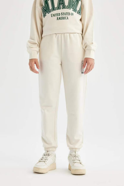 Girl Jogger School Sweatpants - -