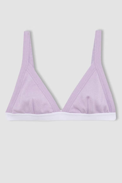Regular Fit Bra - - Purple