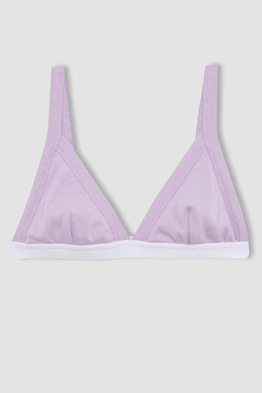 Regular Fit Bra - - Purple