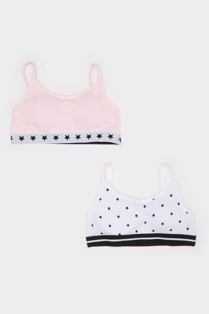 2 piece Regular Fit Bra - - Multicolor