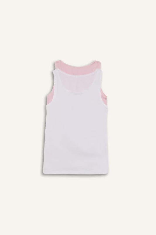Girl 2 Piece Undershirts - -
