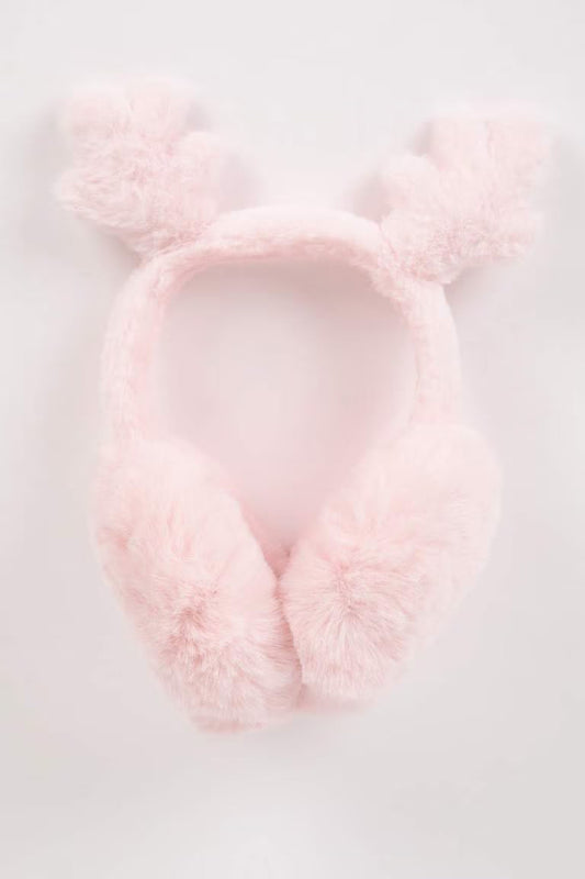 Girl Plush Headphones - - Pink 5-9