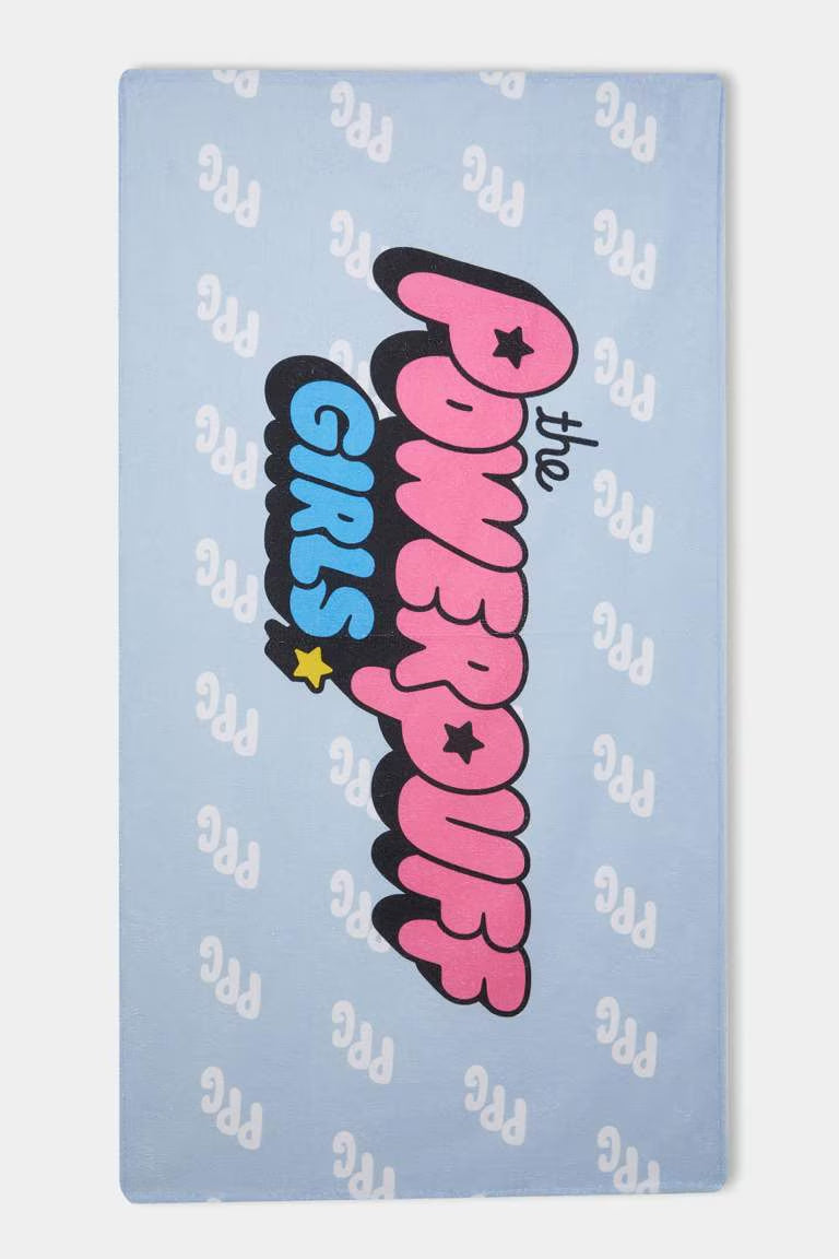 Girl PowerPuff Girls Towel - - sky
