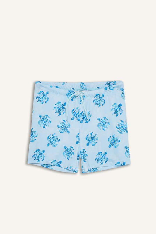 Boy Animal Printed Short - -