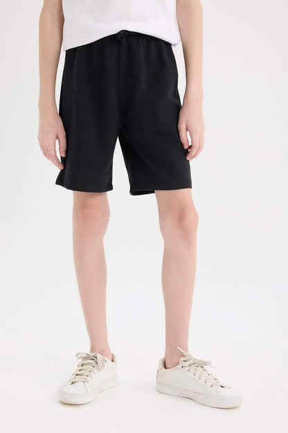 Boy Flexible Waist Shorts - -