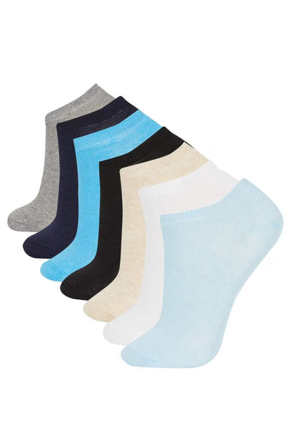 Boy 7 piece Short Socks - -