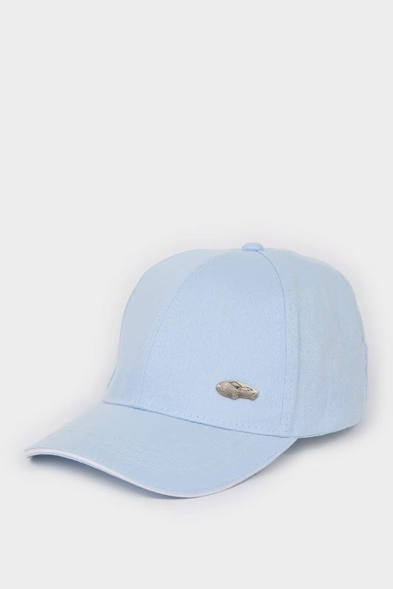Boy Cotton Baseball Basketball Cap - - sky 5-9